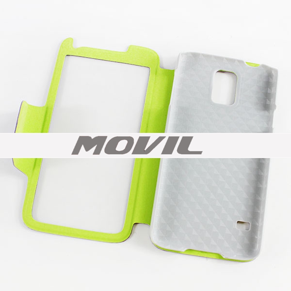 NP-1993 PU leathe funda para Samsung Galaxy S5 G900F-4